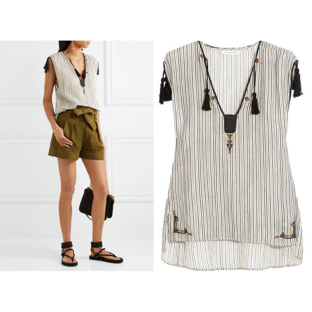 NEW etoile isabel marant Judith top black size 36
